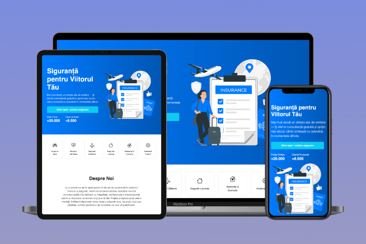 Insurance Company Website